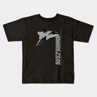 Su-57 Sukhoi Jet Fighters Kids T-Shirt